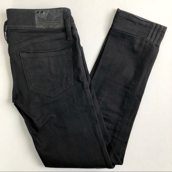 adidas black jeans